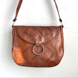 Vintage leather purse